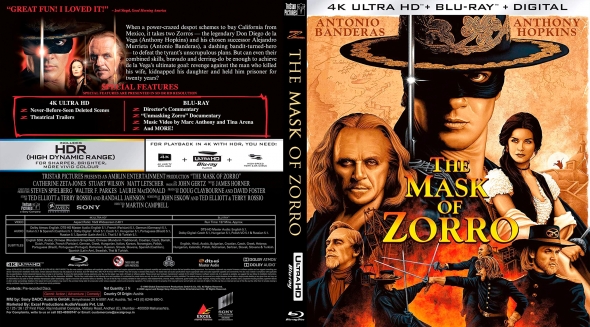 The Mask Of Zorro 4K