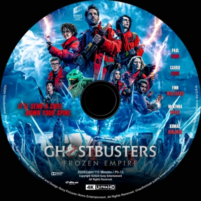 Ghostbusters: Frozen Empire 4K