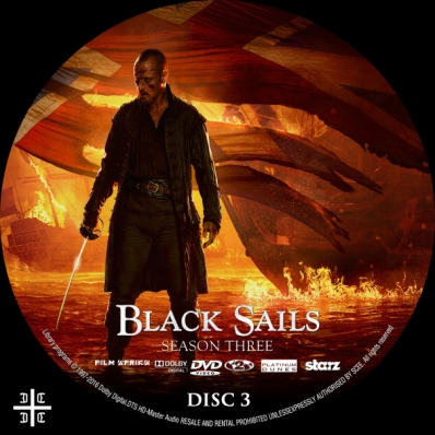 Black Sails - Season 3; disc 3