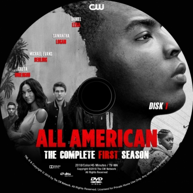 All American - Season 1; disk 1