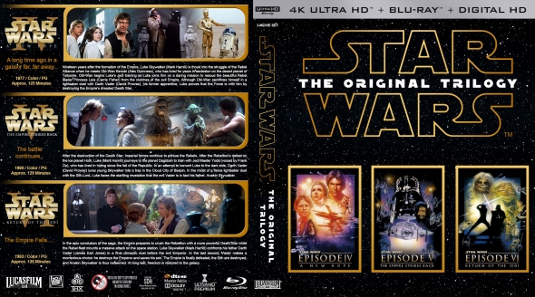 Covercity - Dvd Covers & Labels - Star Wars - The Original Trilogy (4k)