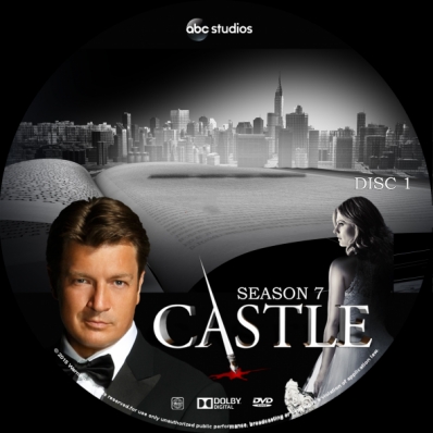 Castle - Season 7; disc 1