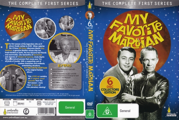 CoverCity - DVD Covers & Labels - My Favourite Martian - Season 1