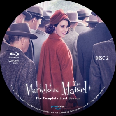 The Marvelous Mrs. Maisel - Season 1; disc 2