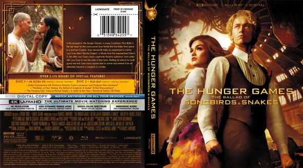 The Hunger Games: The Ballad of Songbirds & Snakes 4K