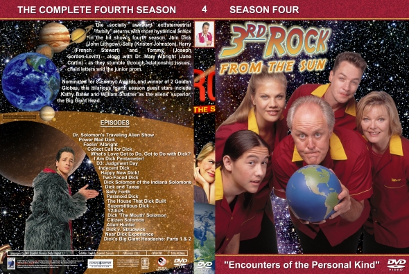 3rd Rock from the Sun - Season 4 (spanning spine)