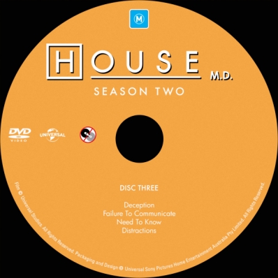 House M.D. - Season 2; disc 3