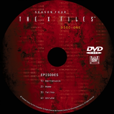 The X-Files - Season 4; disc 1