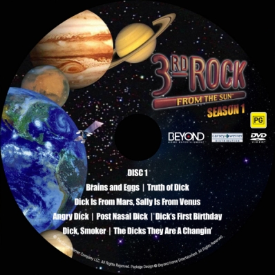 3rd Rock From The Sun - Season 1; disc 1