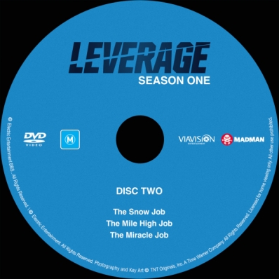 Leverage - Season 1; disc 2