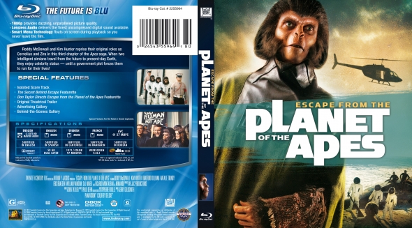 escape from the planet of the apes dvd