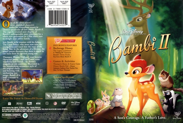 CoverCity - DVD Covers & Labels - Bambi II