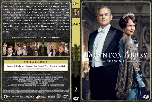 Downton Abbey - Season 2 (spanning spine)