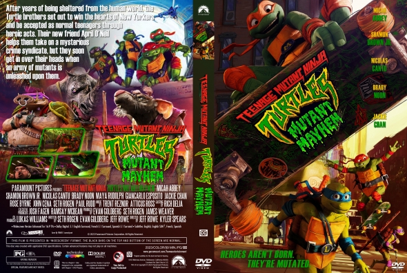 CoverCity - DVD Covers & Labels - Teenage Mutant Ninja Turtles: Mutant  Mayhem (2023)