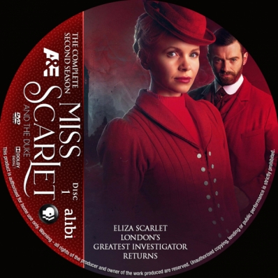 Miss Scarlet & The Duke - Season 2; disc 1