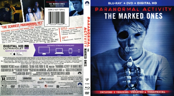 paranormal activity the marked ones unrated