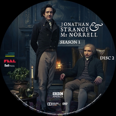 Jonathan Strange & Mr Norrell - Season 1; disc 2