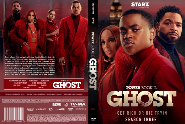 CoverCity - DVD Covers & Labels - Power Book II: Ghost - Season 3