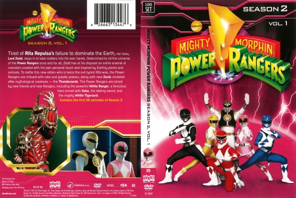 CoverCity - DVD Covers & Labels - Mighty Morphin Power Rangers