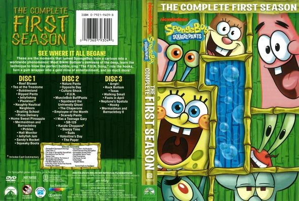 CoverCity - DVD Covers & Labels - Spongebob Squarepants - Season 1