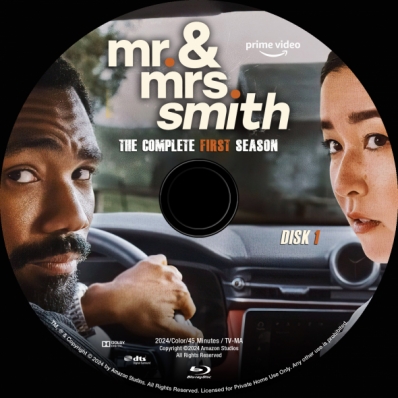 Mr. & Mrs. Smith - Season 1; disk 1