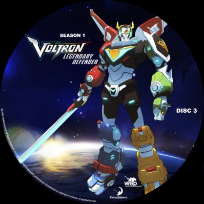 Voltron - Season 1; disc 3