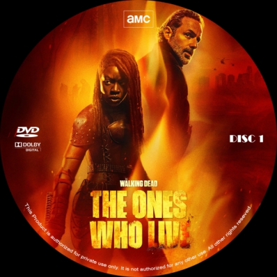 The Walking Dead: The Ones Who Live - Mini Series; disc 1