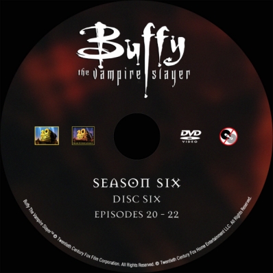 Buffy the Vampire Slayer - Season 6; disc 6