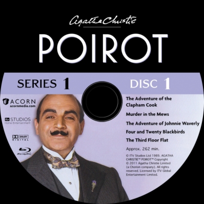 Poirot - Series 1; disc 1