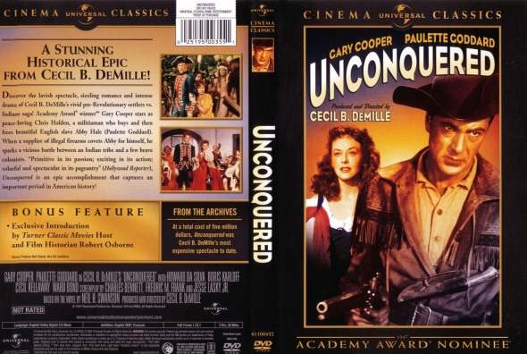 CoverCity - DVD Covers & Labels - Unconquered