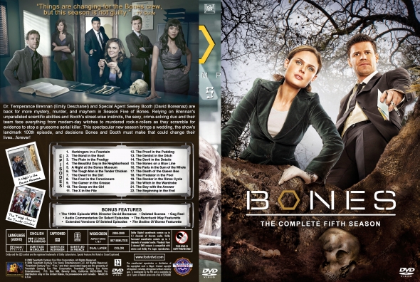 Bones - Season 5 (spanning spine)