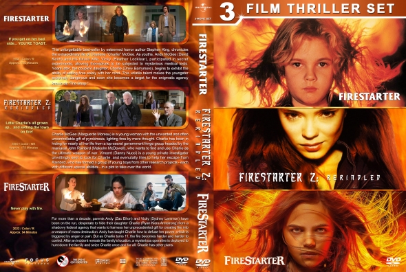 CoverCity - DVD Covers & Labels - Firestarter Triple Feature