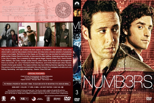 Numb3rs - Season 3 (spanning spine)