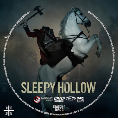 CoverCity - DVD Covers & Labels - Sleepy Hollow - Season 1; disc 3