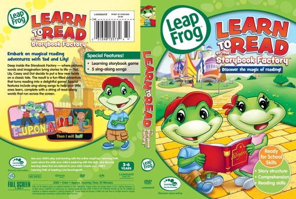 Leap Frog: Learn to at the Read Storybook Factory