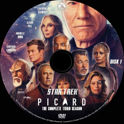 Star Trek: Picard - Season 3; disk 1