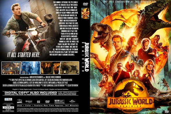 CoverCity DVD Covers Labels Jurassic World Dominion