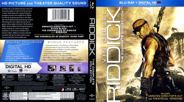 Riddick - The Complete Collection