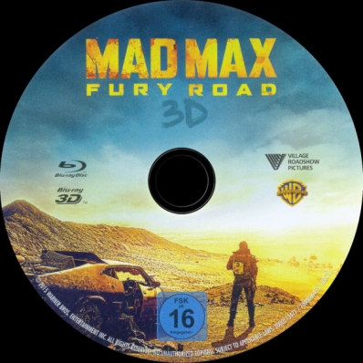 CoverCity - DVD Covers & Labels - Mad Max: Fury Road 3D