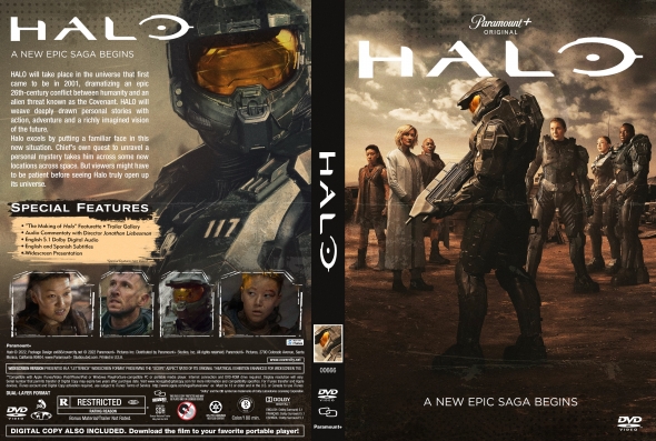 DVD Série Halo A Primeira Temporada Completa (2022)