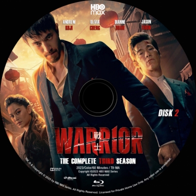 Warrior - Season 3; disk 2