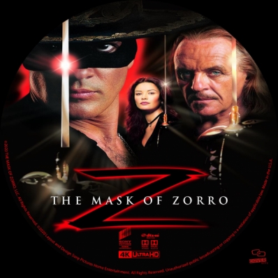 The Mask of Zorro 4K