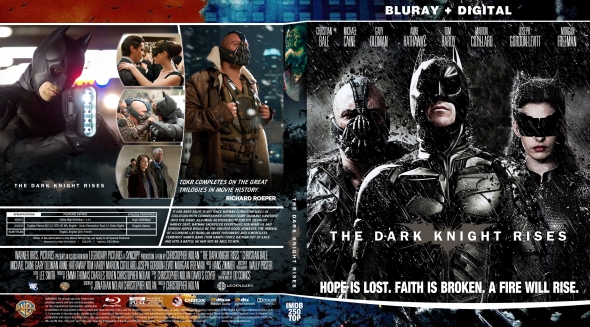 the dark knight rises dvd cover