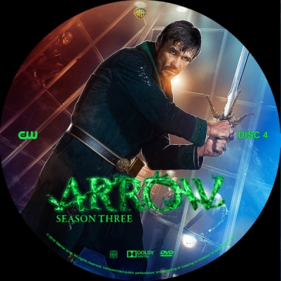 Arrow - Season 3; disc 4