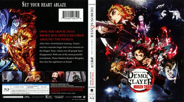 CoverCity DVD Covers Labels Demon Slayer The Movie