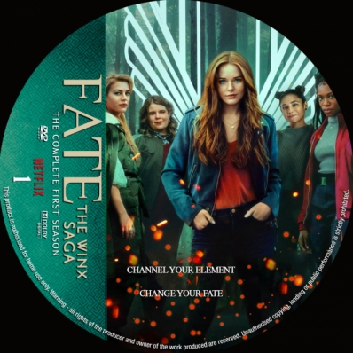 Fate: The Winx Saga - Season 1; disc 1