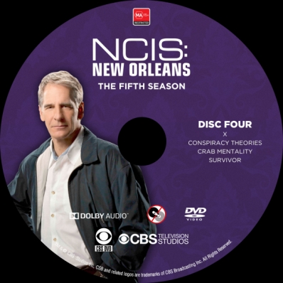 NCIS: New Orleans - Season 5; disc 4