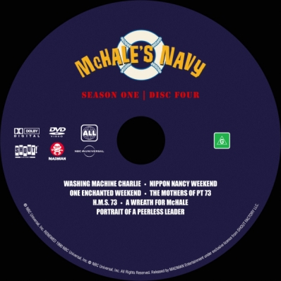 McHale's Navy - Season 1; disc 4