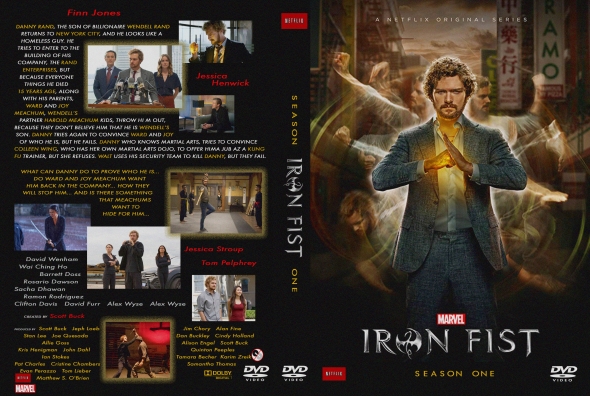 2017) MARVEL IRON FIST 1º TEMPORADA - VideoFight DVDs