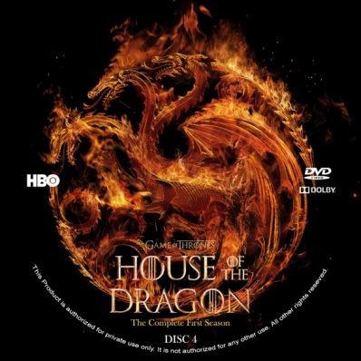 House of the Dragon - Season 1; disc 4